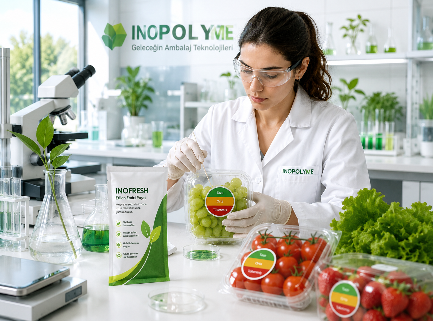 INOPOLYME Ar-Ge laboratuvarı